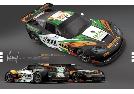 LIVERY: V8 Racing onthult haar imponerende Corvette met mooie livery